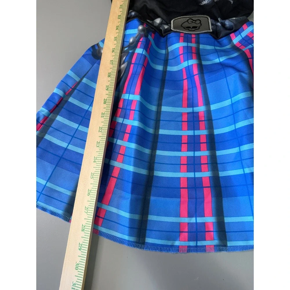 Monster High Frankie Stein Costume Dress Girls Large Spirit Halloween 2023